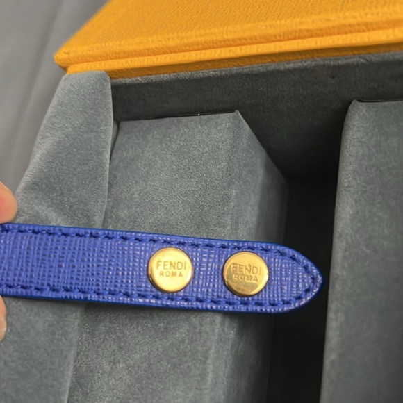 BRAND NEW FENDI BRACCIALE REVERSIBILE VIT.ELITE BICOLORE SMALL - Picture 6 of 7